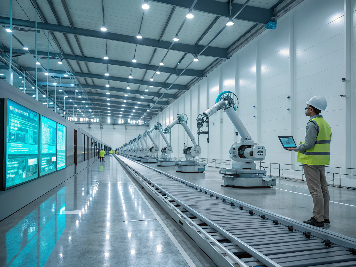 Industrial manufacturing floor requiring regulatory compliance
